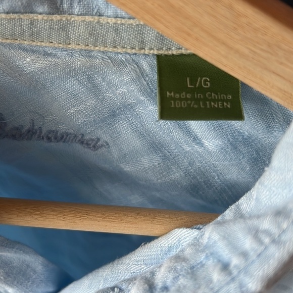 TOMMY BAHAMA Men’s Just Maui’d Tropical Button Down Short Sleeve Shirt - Large - Picture 9 of 9